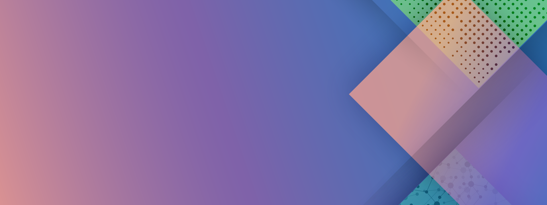 ICLR event page header - abstract shapes on a purple gradient background