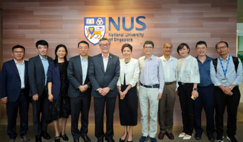 a group of people posing for a photo