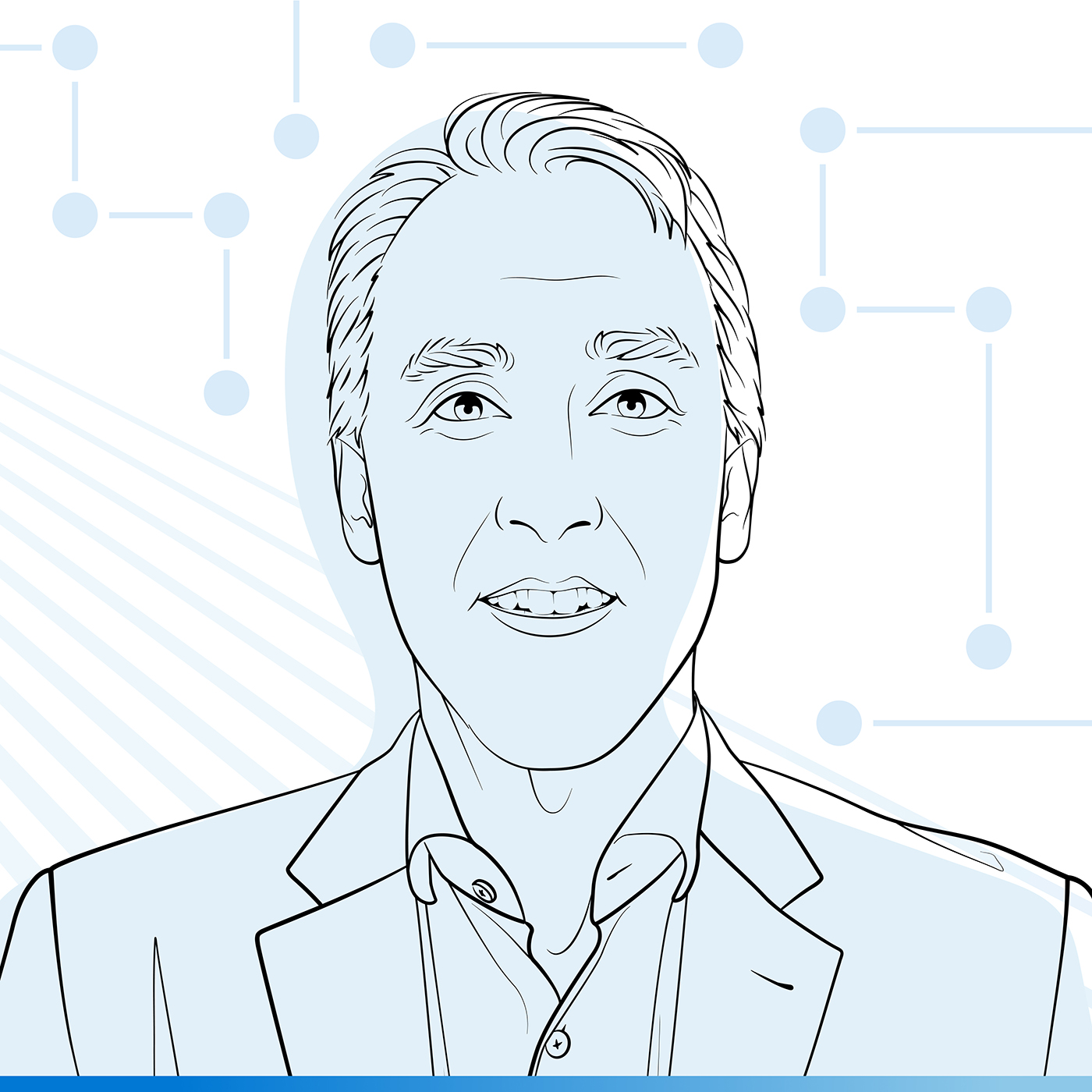 Illustration of Ciaran Martin