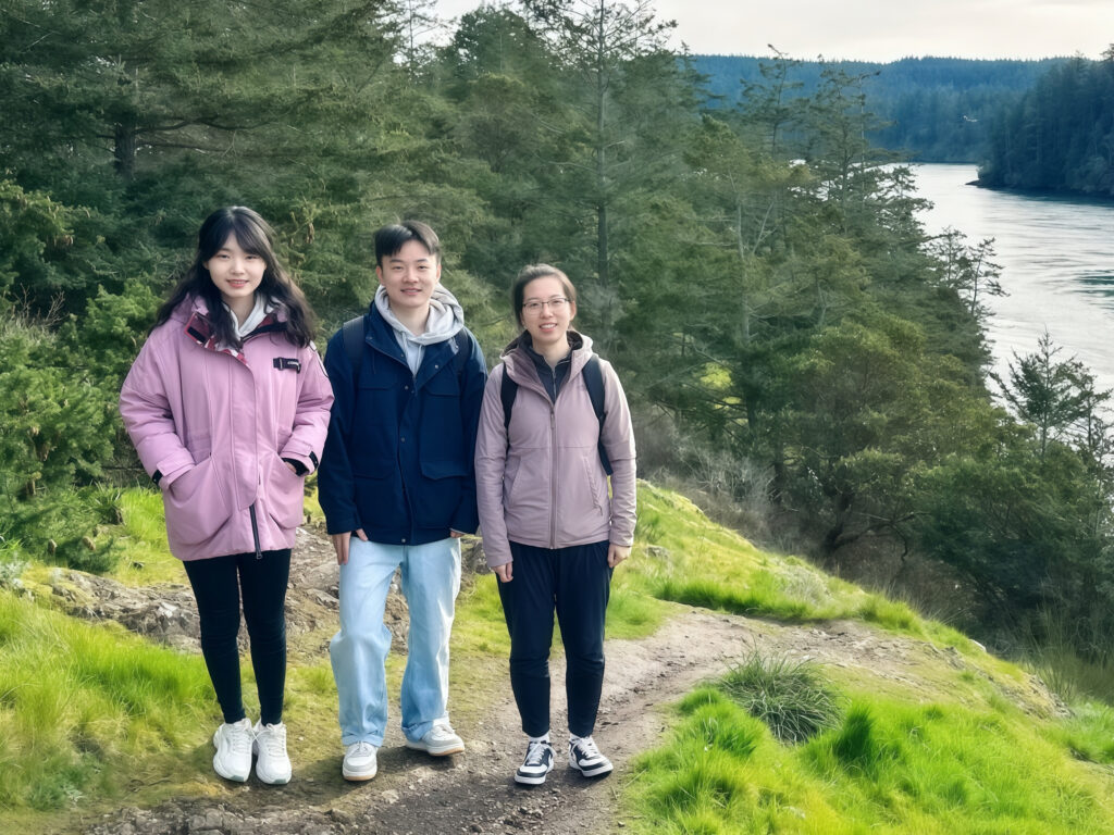 persons posing for a camera