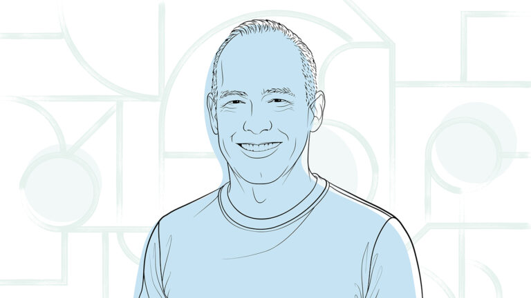 Illustration of Doug Burger