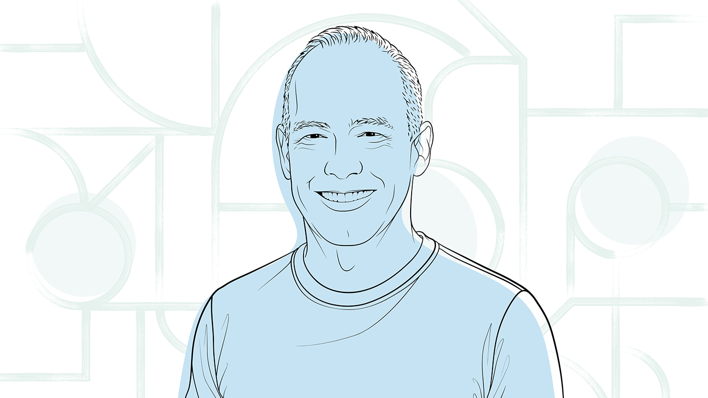 Illustration of Doug Burger