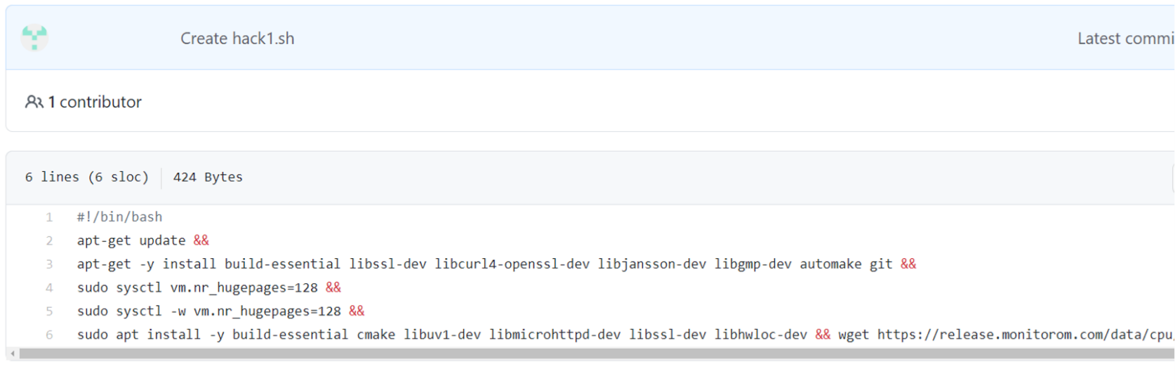 Example showing Case 1: Custom Script Extension