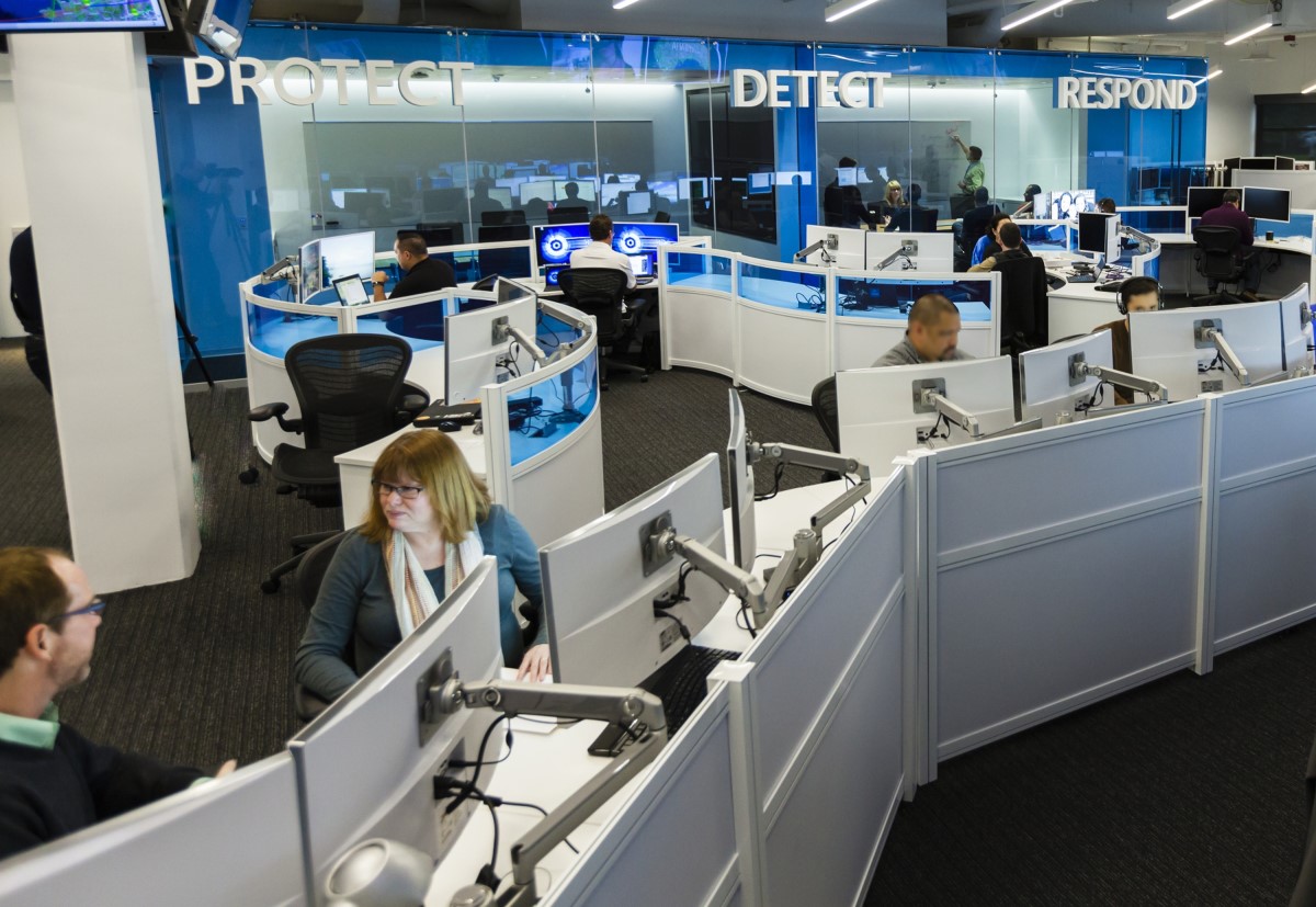 Microsoft Cyber Defense Operations Center.