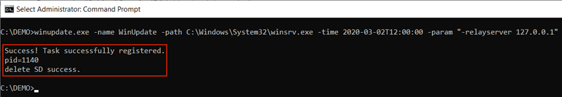 Screengrab of a deleted SD in command prompt