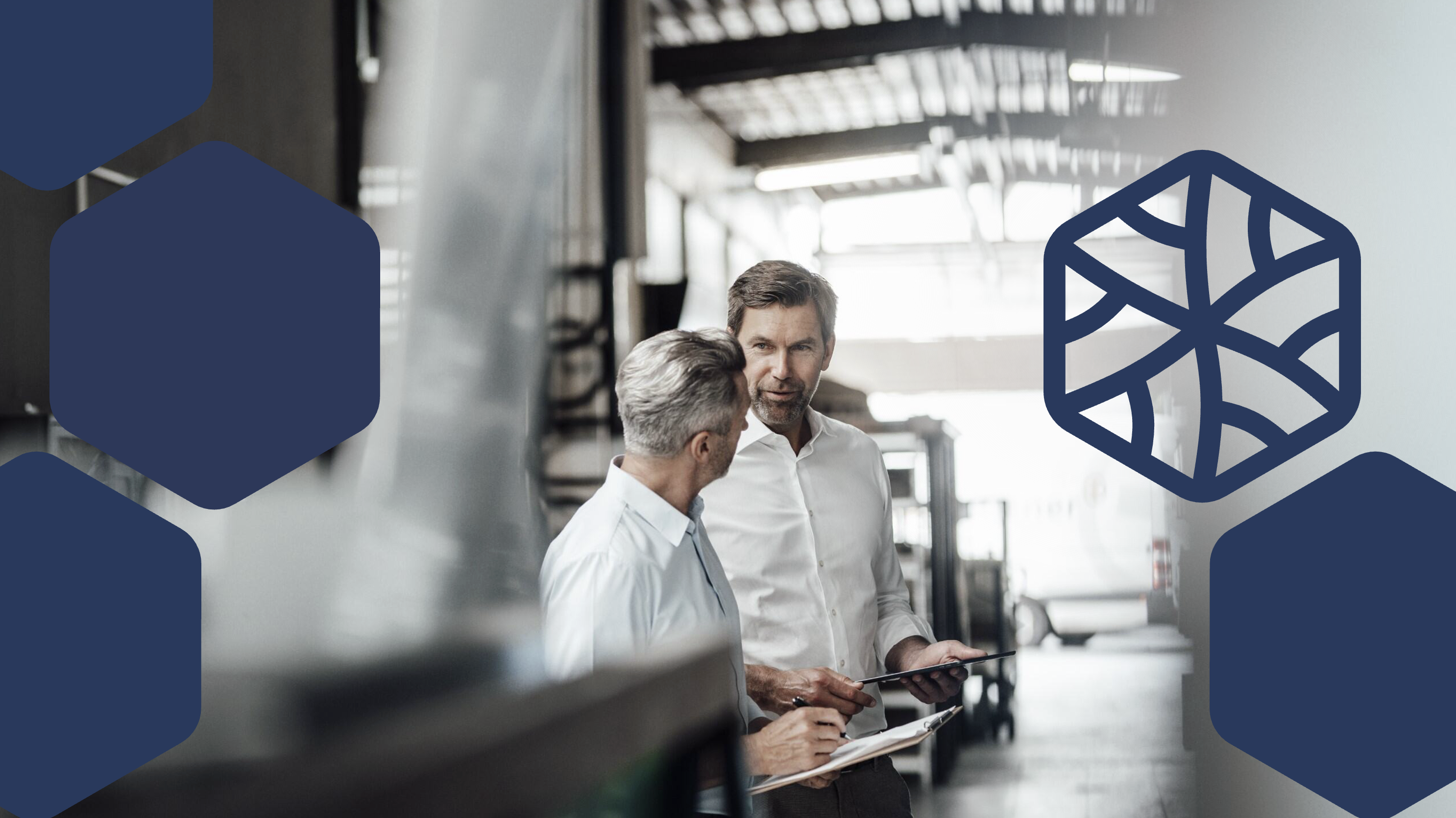 Photo of coworkers discussing in an office, with the threat actor icon for Typhoon actors superimposed