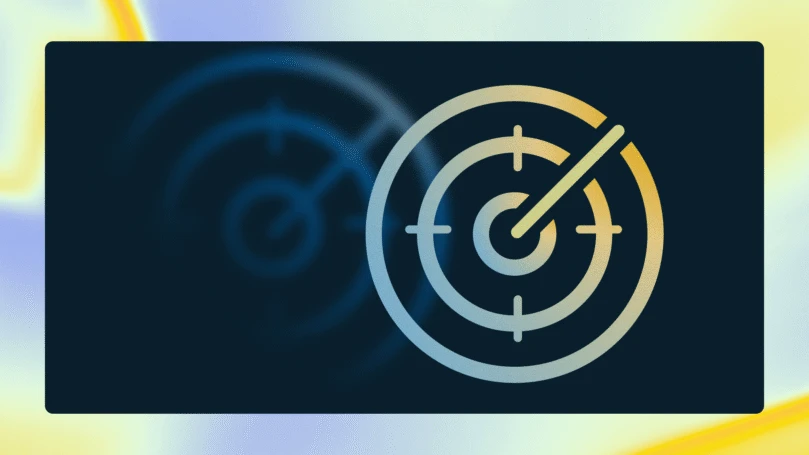 A colorful graphic showing a radar scanning icon representing new detection and hunting guidance.