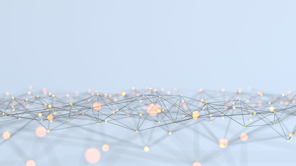 An abstraction of interconnected lines