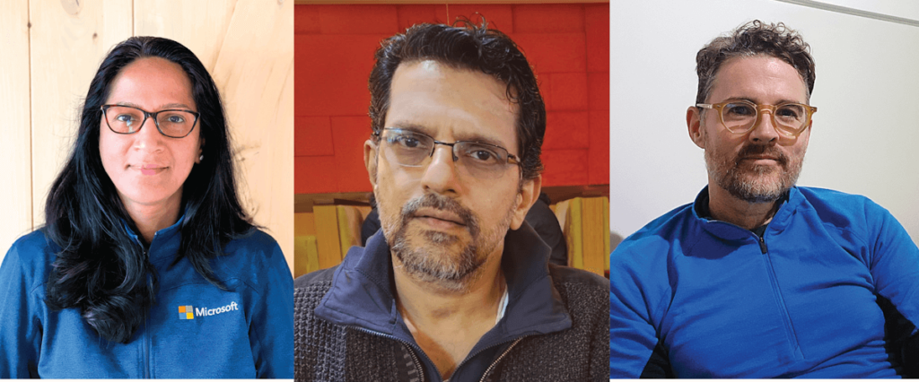 Singh, Venkatraman, and McCleery appear in a composite image.