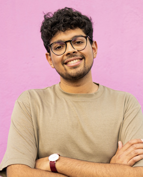 Stock image of a man representing the Aadi Kapoor's persona.