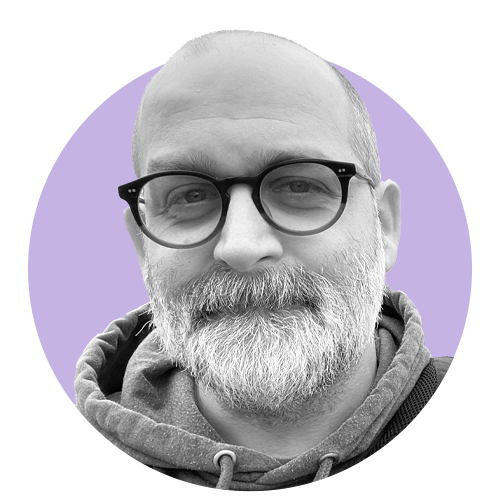 Delamarter is shown in a portrait photo.