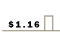 $1.16