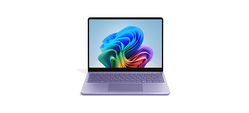 Surface Laptop 13インチ バイオレット（正面図）