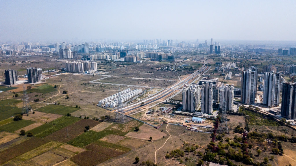 開発が進む地方都市