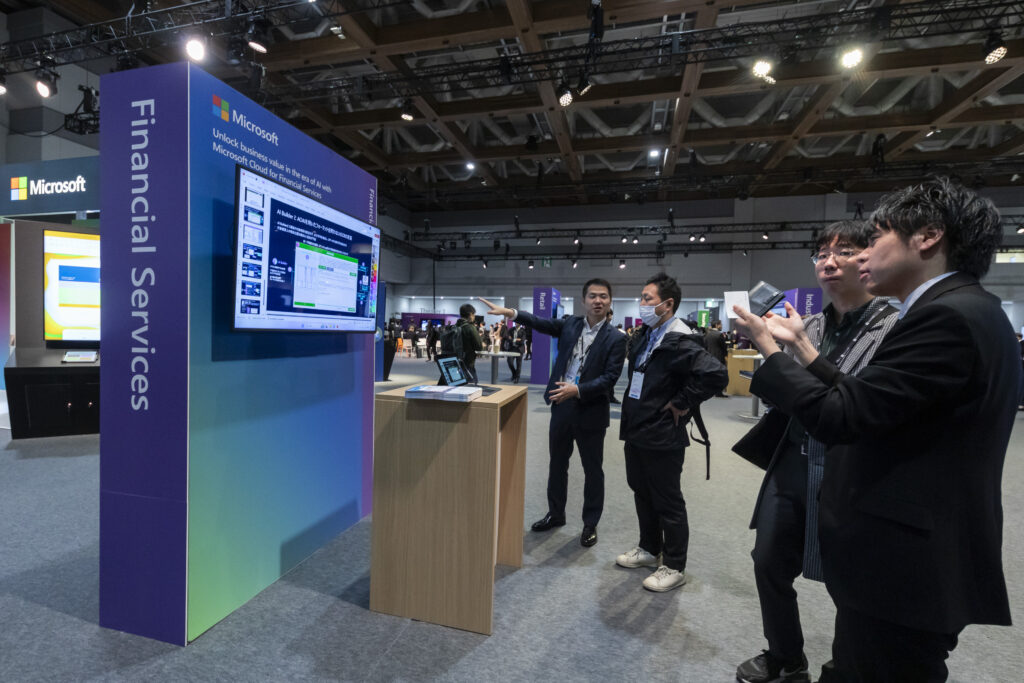 AI Tour Tokyo 金融ブース