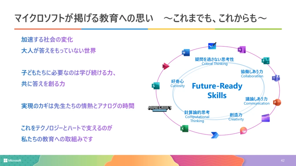 Microsoft が掲げる教育への思い～これまでも、これからも～