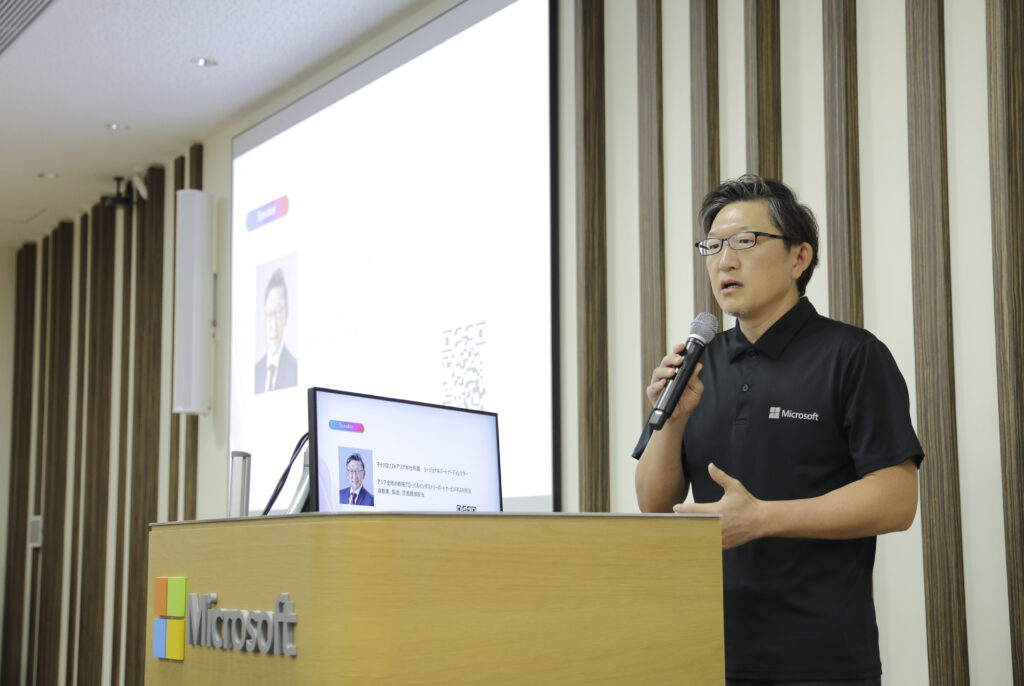 マイクロソフト社清水豊の画像