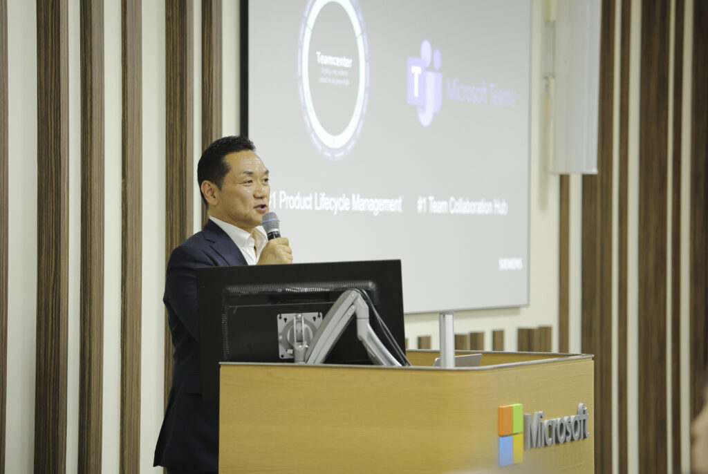 シーメンス社の北村さまの画像