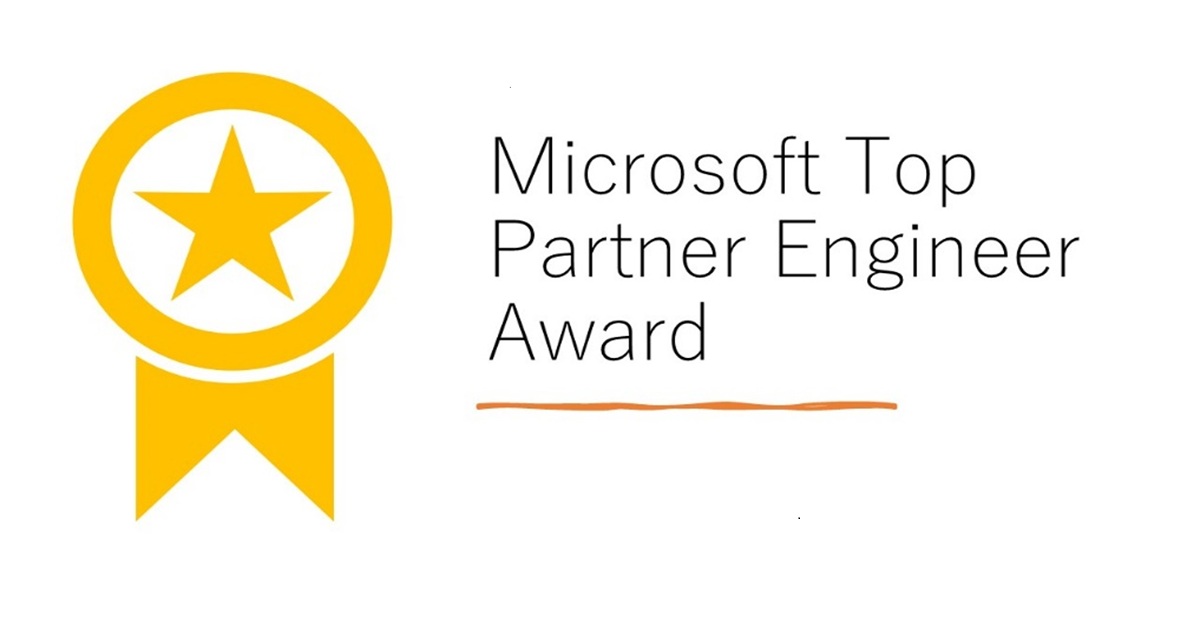 Microsoft Top Partner Engineer Award