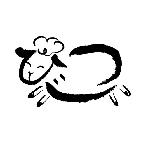 絵手紙 (タッチ対応・ハガキサイズ) 画面スライド-3