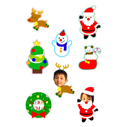 シール (クリスマス) 画像スライド-1