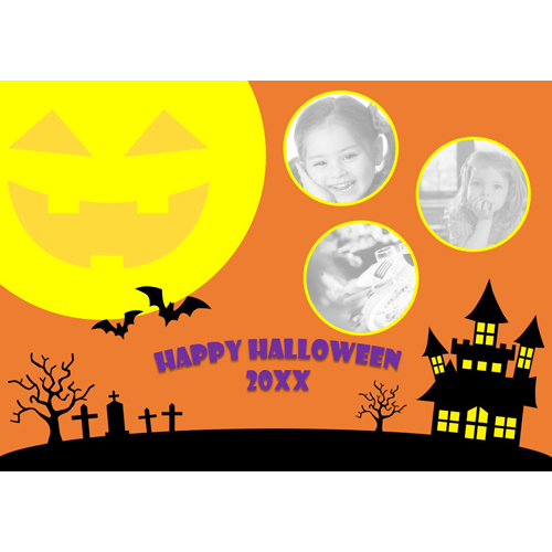 フォト ムービー (ハロウィン) 画像スライド-1