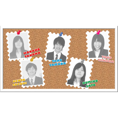 フォト ムービー (同窓会・スライド比率 16:9) 画像スライド-2