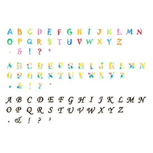 アルファベット シール 画像スライド-3