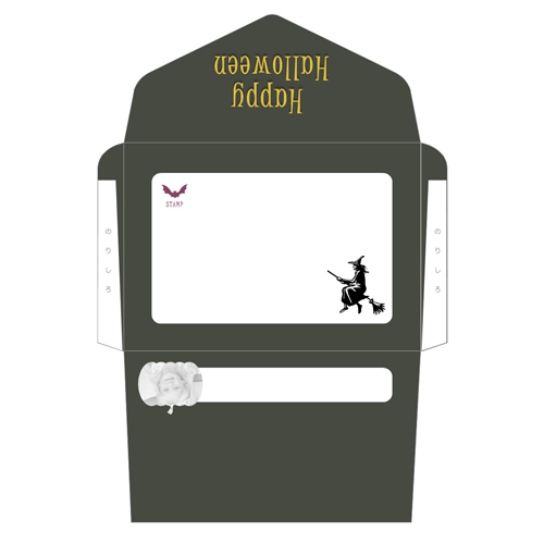 招待状 (しょうたいじょう) (ハロウィン) 画像スライド-2